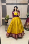 Ajd 8147 Jacquard Weaving Work Gown With Collections Best Wholesale Shop In Surat